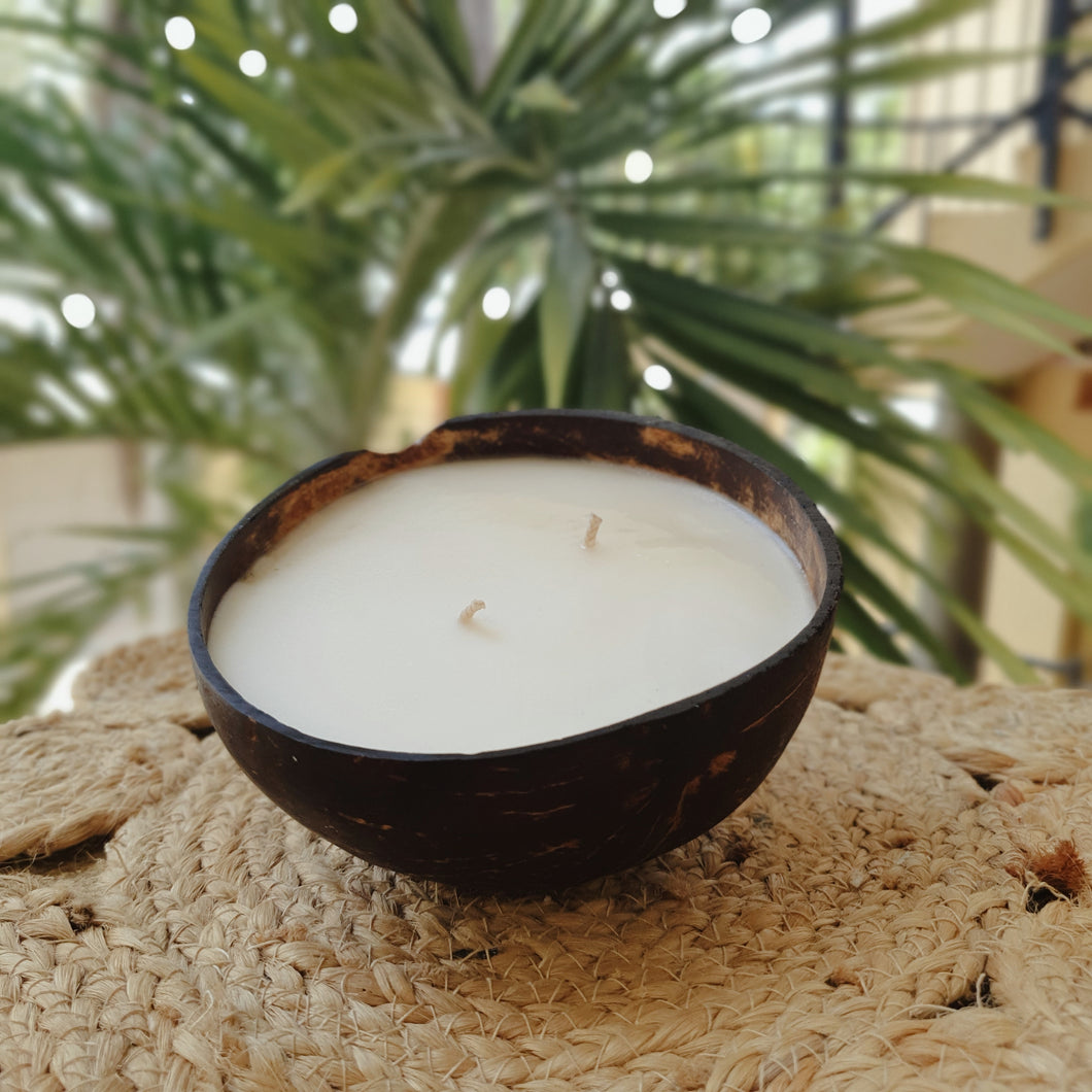 Large Coconut candle